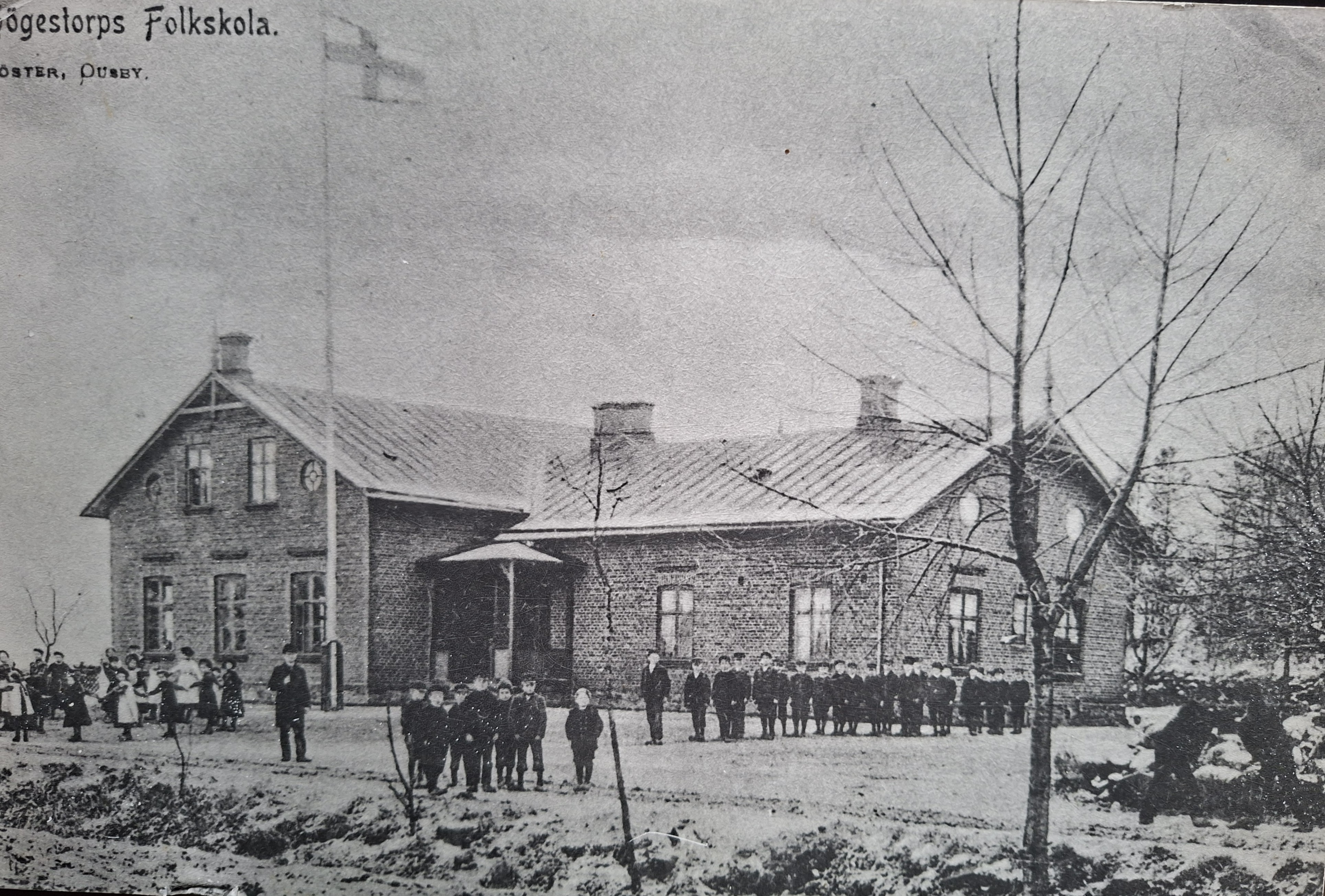 Högestorps skola i Marieholm, byggd 1897.