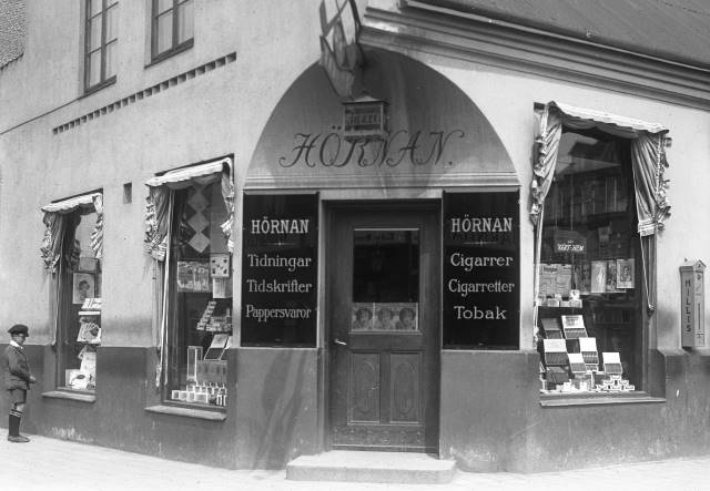 Exteri&ouml;rbild Granlunds h&ouml;rna. Foto: F&ouml;jers arkiv.