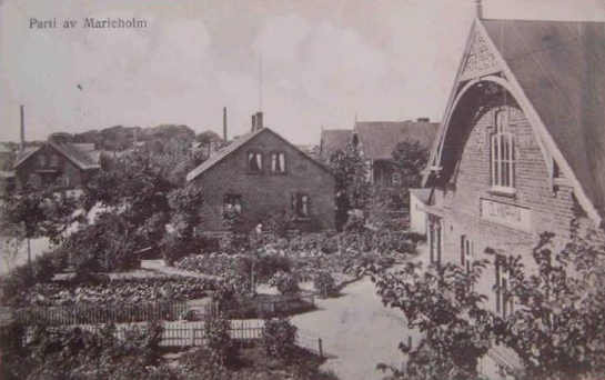 Folketshus i Marieholm 1916