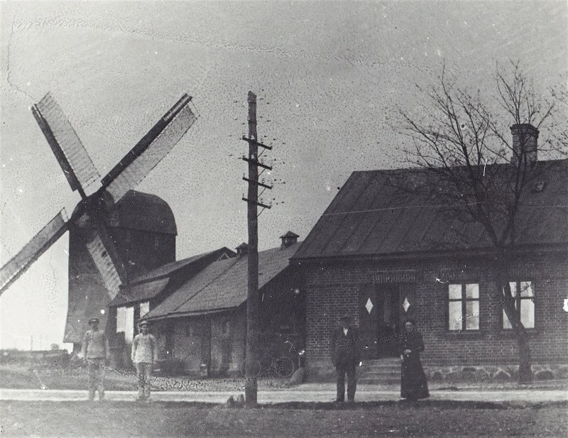 Möllan i Marieholm vid Kvarngatan
