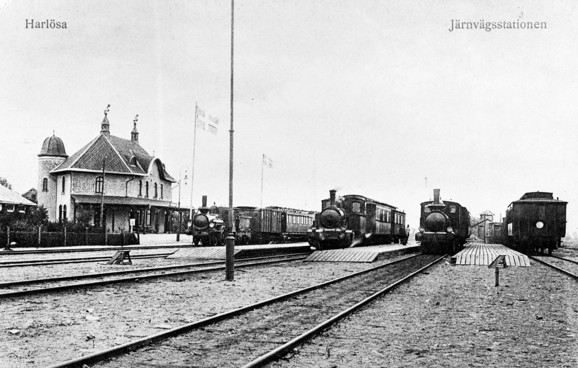 Järnväg i Harlösa