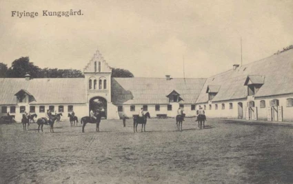 Äldre foto på Flyinge kungsgård.