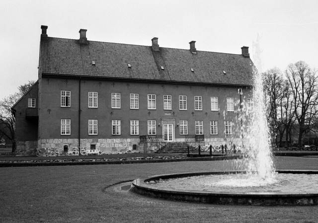 Viderups slott, 1960-tal. Foto: Eslövs kommuns bildarkiv, K.G. Pressfoto.