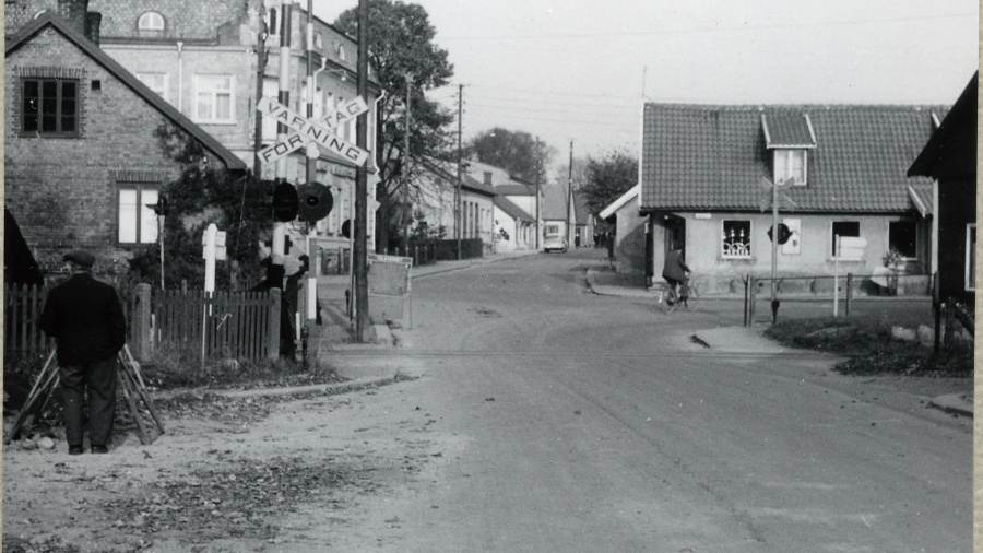 X-gatan? – Järnvägsövergång vid Löberöds station
