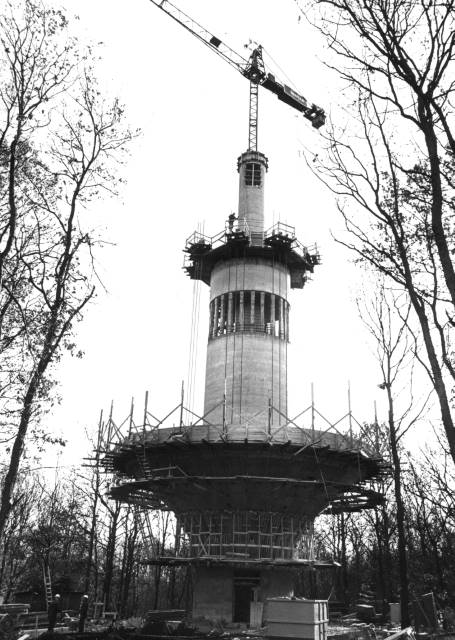 Vattentornet byggs. 1967. K.G.Pressfoto.
