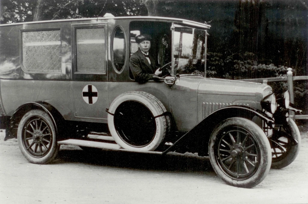 Marieholms ambulans 1922