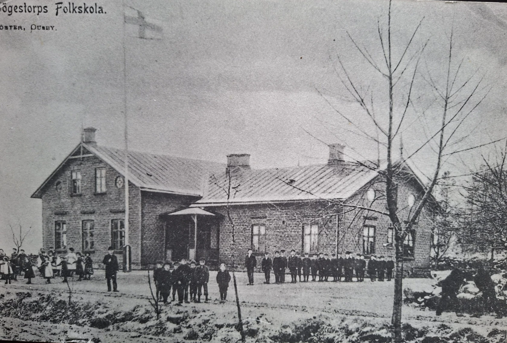 Högestorps skola i Marieholm, byggd 1897.